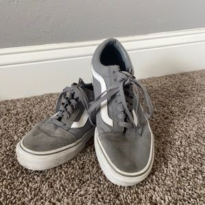 Grey Old skool vans